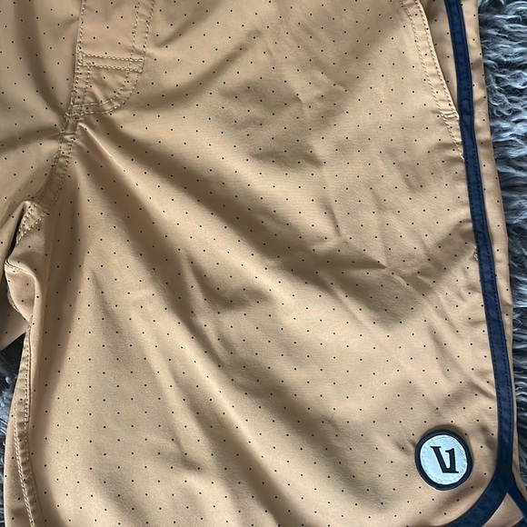 Mustard Polka Dot Board Short - Picture 2 of 7